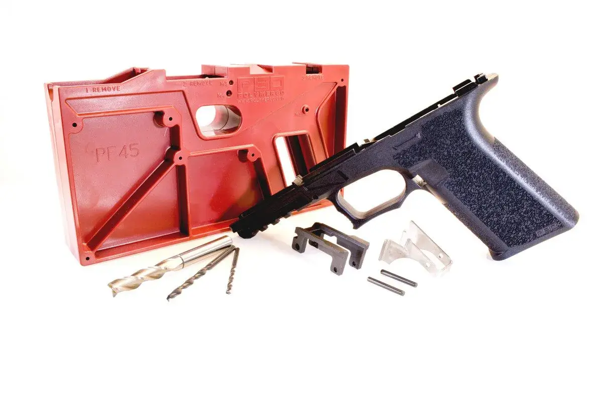Polymer80 PF45 Glock 21 Compatible 80% Frame Kit, 10mm / .45 — image 2