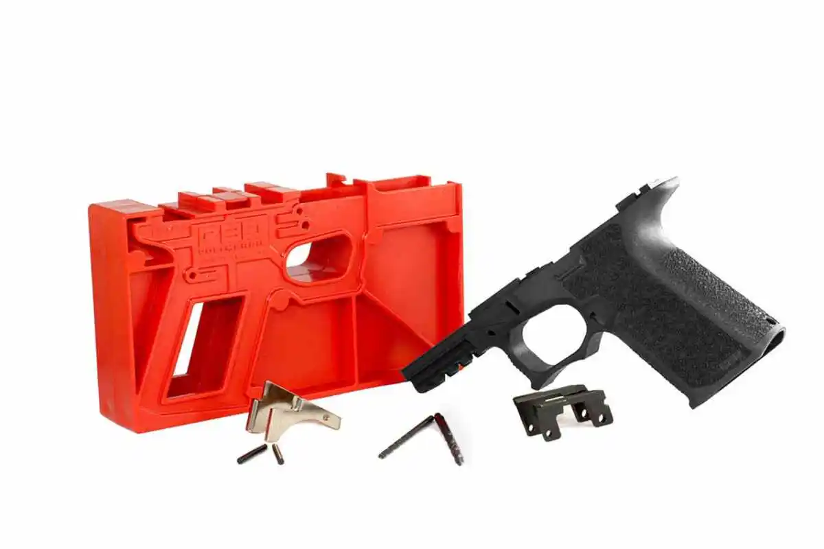 Polymer80 PF940C Glock 19 Compatible 80% Frame Kit with Jig